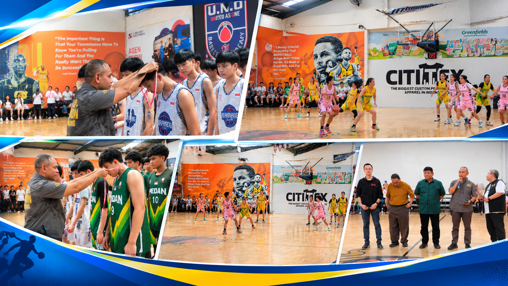 Kejurprov Bola Basket Sumut 2026 Sukses Digelar, Medan Dominasi Sejumlah Kategori